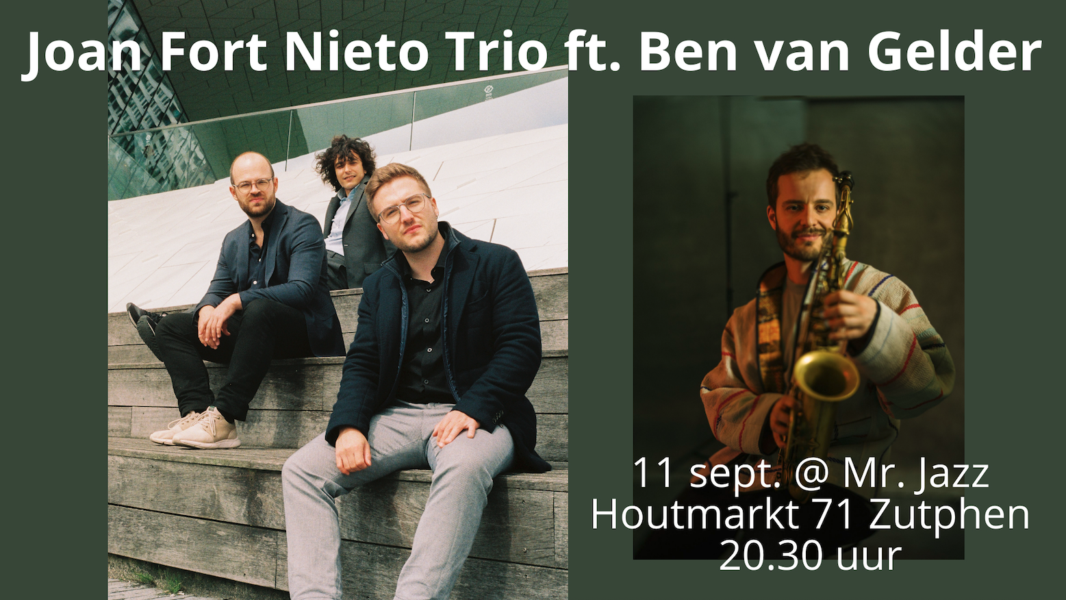Joan Fort trio ft. Ben van Gelder