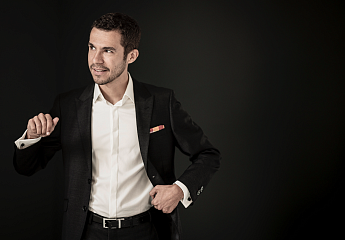 Arturo den Hartog. Countertenor in de Martinus. Arturo den Hartog. Foto Foppe Schut