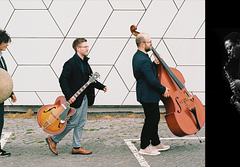 Topsaxofonist from USA Vincent Herring & the Joan Fort Trio Joan Fort Trio ft. Vincent Herring